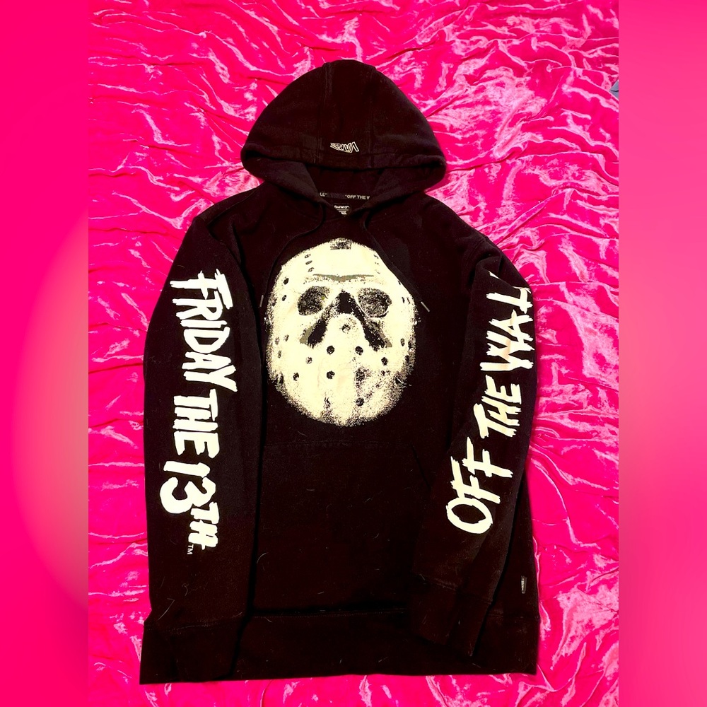 VANS x Horror Friday the 13th Glow in the Dark Hoodie